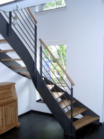 Beispiel einer Stahltreppe